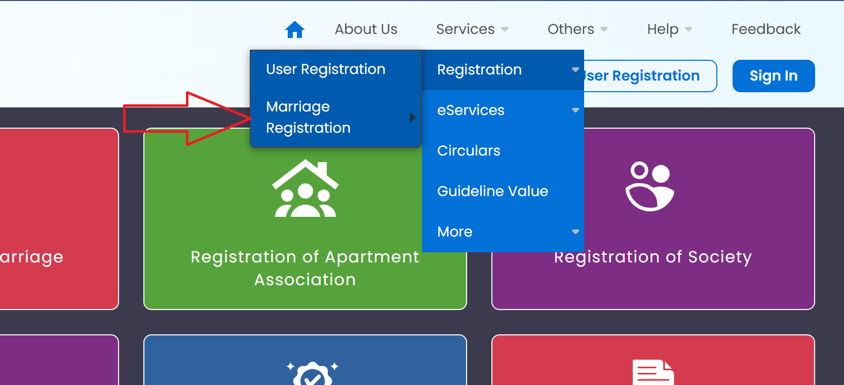 marriage registration tnreginet